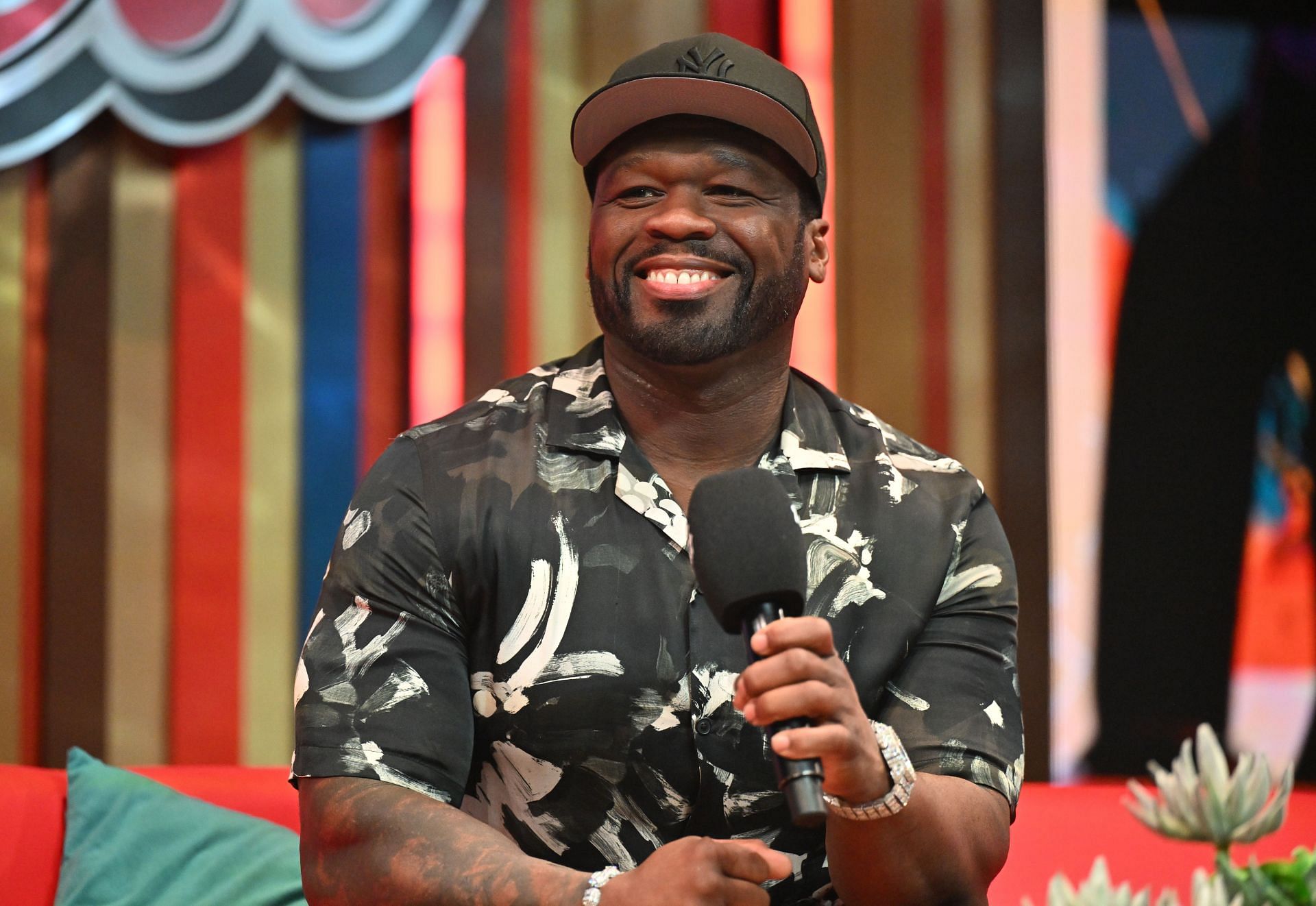 50 Cent at the Invest Fest 2024 (Image via Getty)
